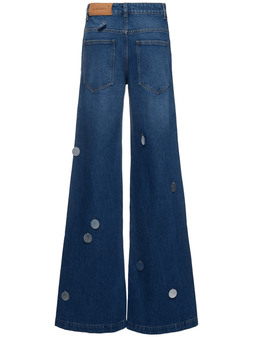 PANTALON EN JEAN PLEXI MIROIRS thumbnail 3