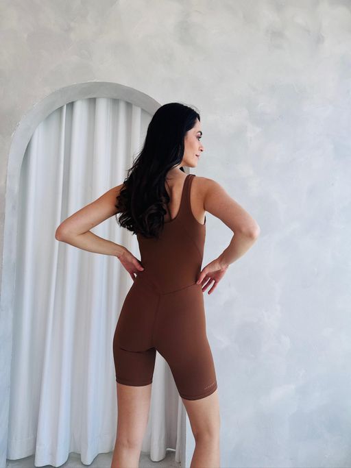 Romper Fit - Marron thumbnail 3