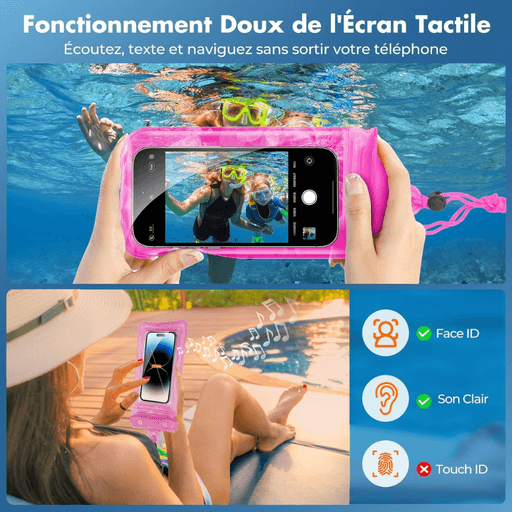 Gardez Votre Téléphone Au Sec – Pochette Étanche Multi-activités thumbnail 3