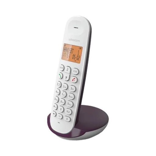 Téléphone Fixe Sans Fil ILOA 150 Blanc + 2 Piles Incluses Gratuit thumbnail 4