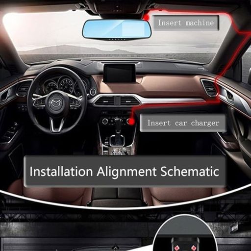 Caméra Dashcam Intelligente Hd 1080p – Vision Nocturne & Recul Assisté, Sécurité Ultime En Voiture thumbnail 3
