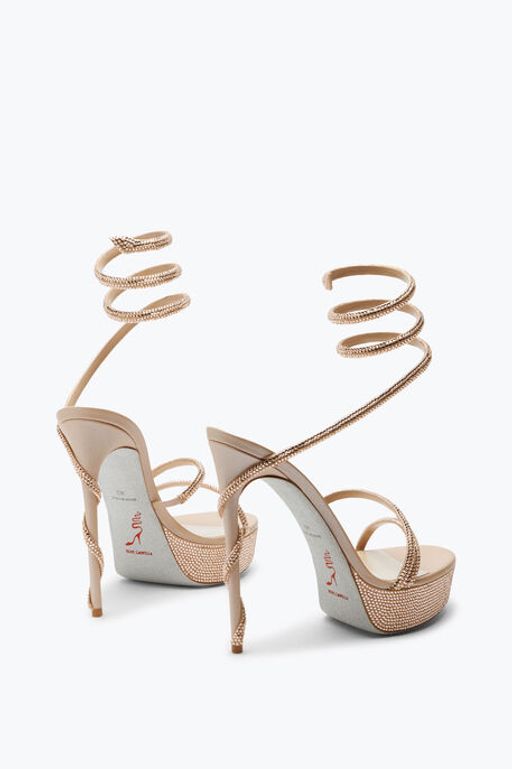 MARGOT CRYSTAL  PLATFORM SANDAL thumbnail 3