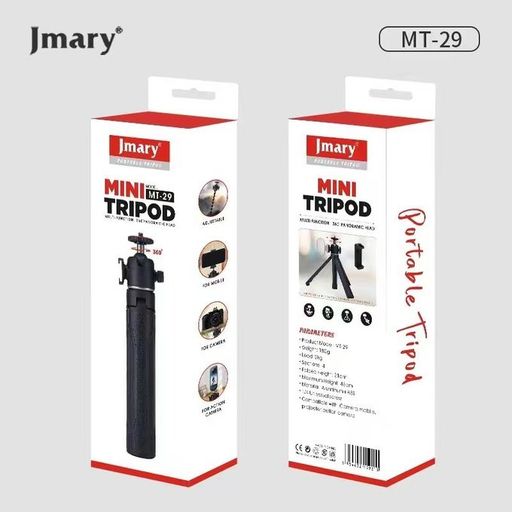 Mini Trépied Mt-29 Avec Support Pour Téléphone Et Caméra Dslr thumbnail 6