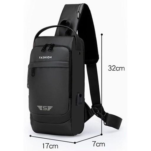 Sac à dos / poitrine Fashion USB thumbnail 5