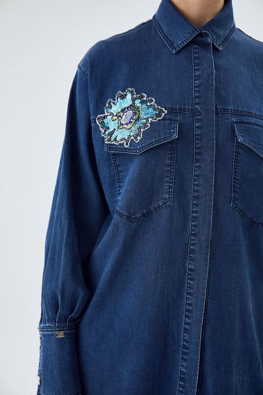 Chemise en jean thumbnail 2