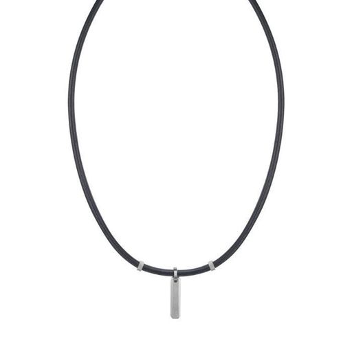 Collier pour Homme Noir thumbnail 1
