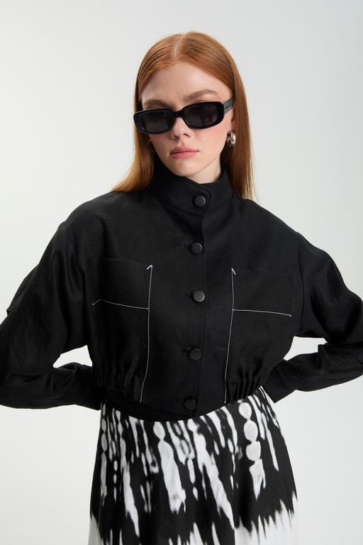 Jupe à motifs et veste deux pièces thumbnail 2