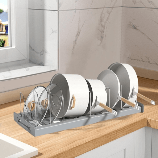 Organisateur extensible multi-usages pour ustensiles de cuisine - couleur aleatoire thumbnail 1