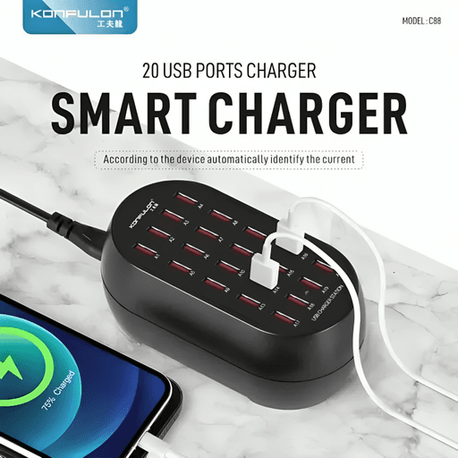 C88 – Chargeur Intelligent 20 Ports Usb thumbnail 2