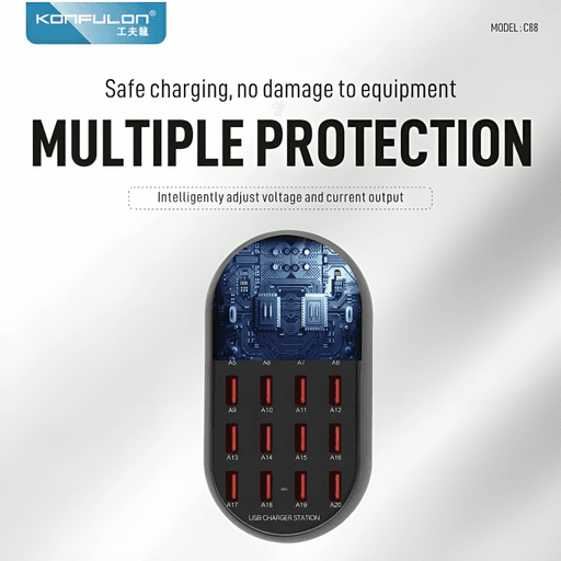 C88 – Chargeur Intelligent 20 Ports Usb thumbnail 3