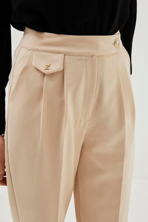  Pantalon taille haute carotte thumbnail 2