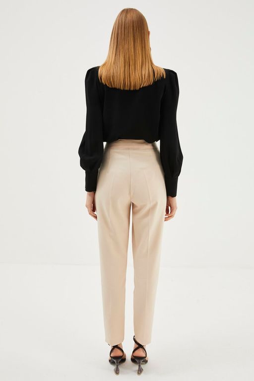  Pantalon taille haute carotte thumbnail 3