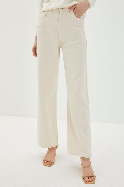  Pantalon taille haute taille large thumbnail 2
