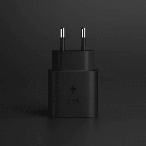 Adaptateur de Charge Rapide VT-08 – 25W USB-C Power Adapter, Couleur Noir thumbnail 2