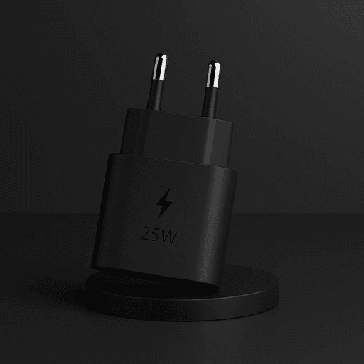 Adaptateur de Charge Rapide VT-08 – 25W USB-C Power Adapter, Couleur Noir thumbnail 3