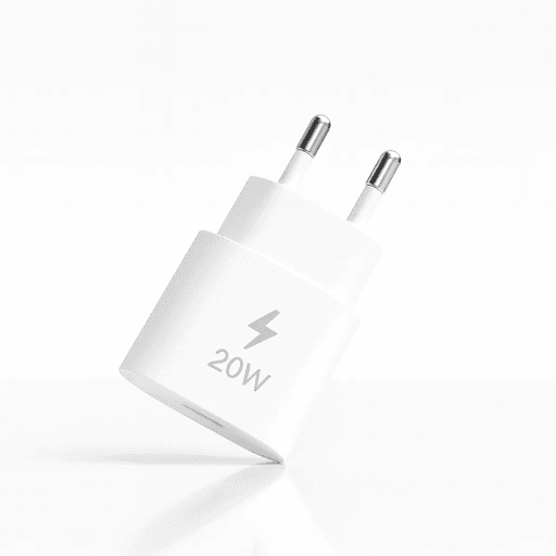 Chargeur Rapide VT-05 – 20W USB-C to USB-C Power Adapter, Couleur Blanc thumbnail 3