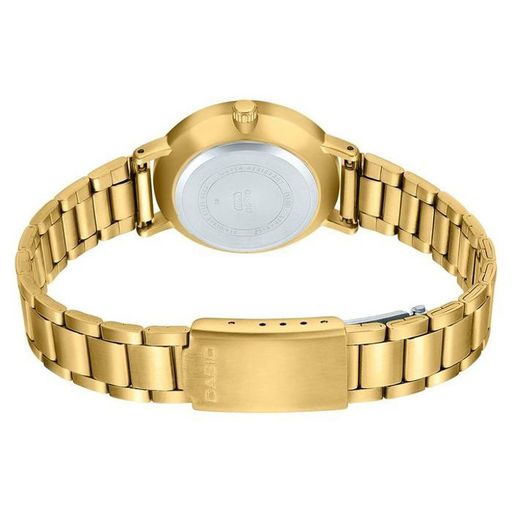 Montre Femme Bracelet en metal plaqué or cadran vert romain 3aiguilles-vt02g-3 thumbnail 2