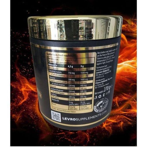 Scatterbrain 270 g Dragon Fruit - Pre-workout, Force & Masse Musculaire thumbnail 3