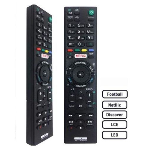 Télécommande pour Tous LCD Smart TV 3d Audio Football avec Touches Netflixe thumbnail 2