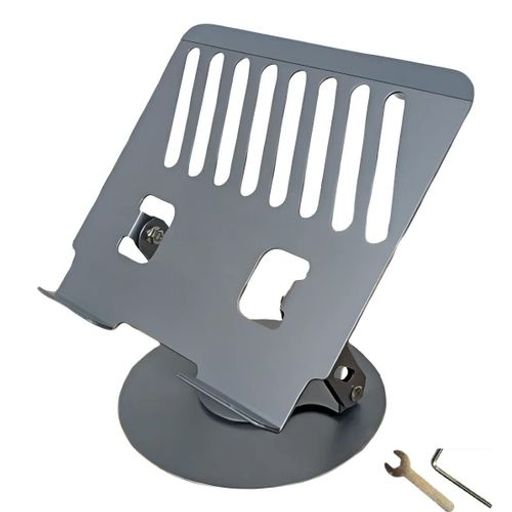 Support Pliable Rotatif à 360° pour Ordinateur Portable et Tablette 17 en Alliage d'aluminium thumbnail 1
