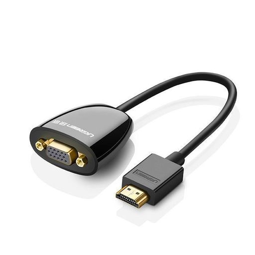 Adaptateur HDMI vers VGA - Ugreen - 40253 - Résolution 1080p - Connecteur HDMI mâle - VGA femelle thumbnail 1