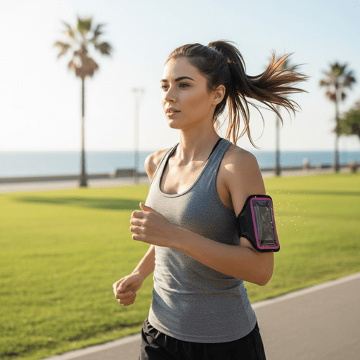 Brassard de Sport pour Smartphone – Édition Rose thumbnail 3