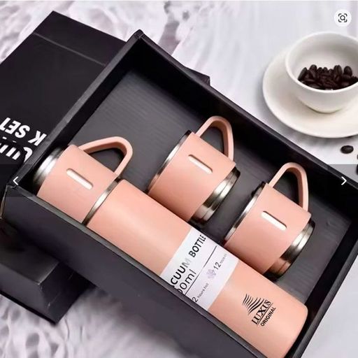 Thermos - LUXUS - Charleston - 500 ml - Rose - Isotherme double paroi thumbnail 3