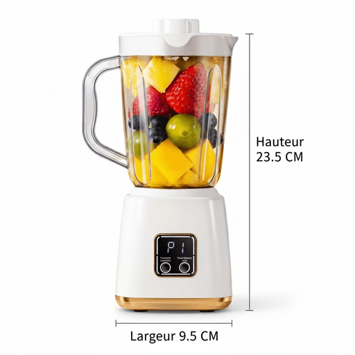 Blender portable rechargeable avec lames inox - Couleur aléatoire thumbnail 3