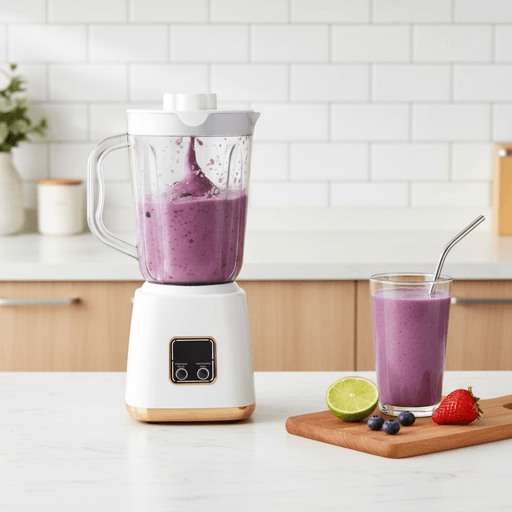 Blender portable rechargeable avec lames inox - Couleur aléatoire thumbnail 5