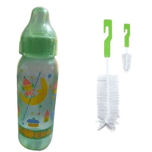 PAC 2PES brosses pour le nettoyage + bibérons 250ML (couleur aléatoire) thumbnail 1