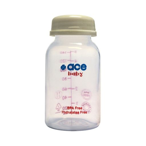 Biberons de conservation de lait ACE BABY à col standard, lot de 8 (140 ml), sans BPA thumbnail 2