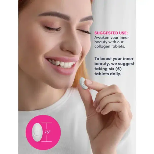 Super Collagène + Vitamine C Avec Biotine 180 Comprimes  thumbnail 3