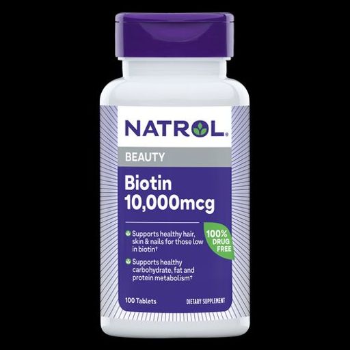Biotin 10,000mcg 100comp thumbnail 2