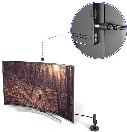 Antenne TV HD Digitale YY-3003 – Réception TNT / DVB-T2 avec Amplificateur thumbnail 3