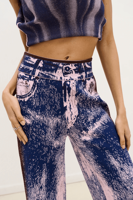 Pantalon zahra a jambes larges thumbnail 3