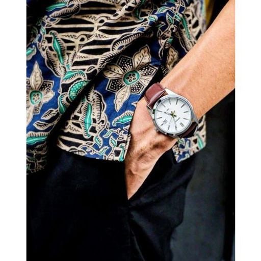 Montre pour Homme Bracelet en cuir thumbnail 3