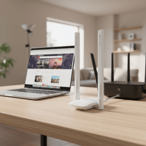 Adaptateur Usb Wi-fi Double Bande Ac1300m Haute Puissance thumbnail 5