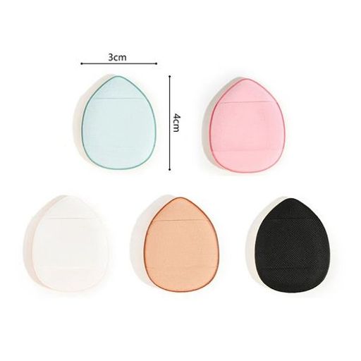 Éponges À Poudre , Lot De 12 Mini Houppettes Réutilisable (couleurs Aléatoires) thumbnail 5