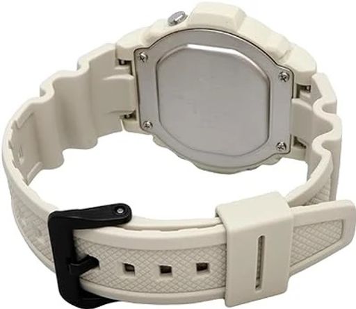 Montre Bracelet Numérique Homme Femme Avec Bracelet En Résine Blanche Et Lunette Noire-casio W-219hc-8bvdf thumbnail 5
