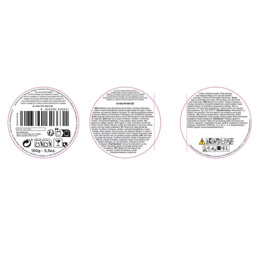 Bougie Parfumée - Karma Ginger Bergamot - 150g thumbnail 3