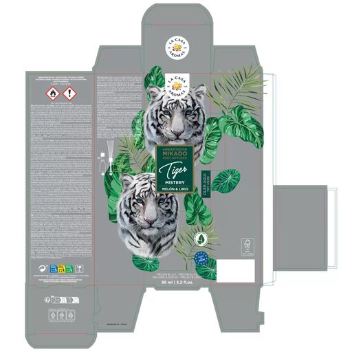 Diffuseur À Bâtonnets, Arômes Intenses - Tiger Mystery thumbnail 3
