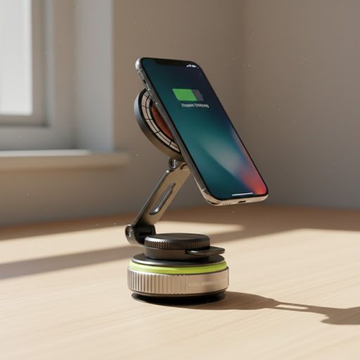 Support Voiture Magnétique Avec Charge Sans Fil 20w – Velano Vr-10 thumbnail 4
