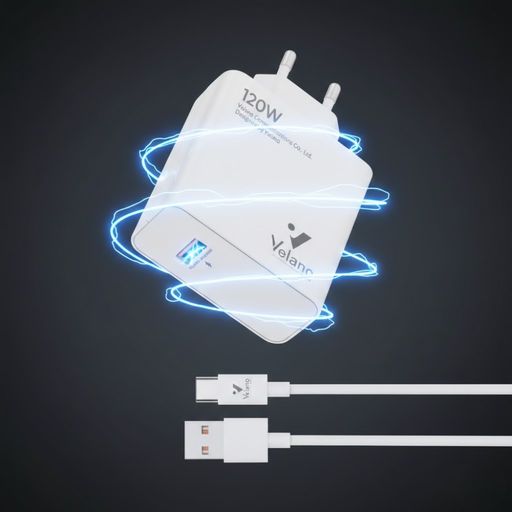Chargeur Usb Vers Type-c 120w – Velano Vt-11 thumbnail 6