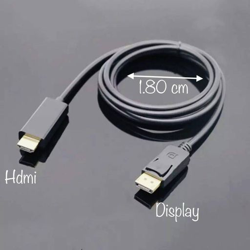 Convertisseur Displayport (dp) Vers Hdmi 4k – Audio & Vidéo Hd thumbnail 1