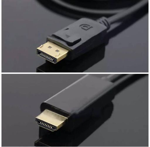 Convertisseur Displayport (dp) Vers Hdmi 4k – Audio & Vidéo Hd thumbnail 2