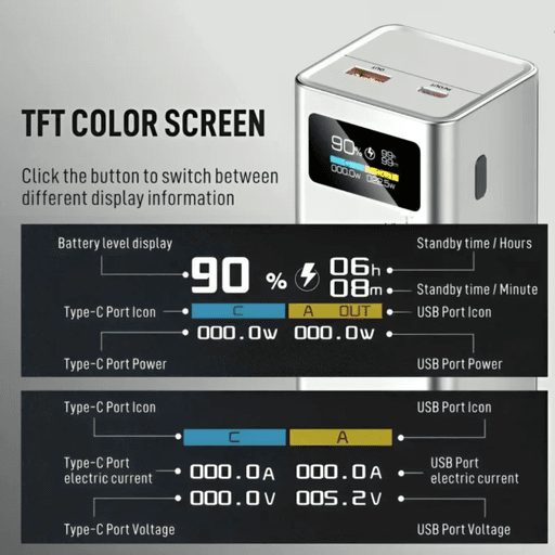 Power Bank A60q – 20000mah thumbnail 3