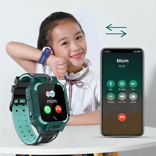 Montre Intelligente Pour Enfant Vert - Smart Watch thumbnail 4