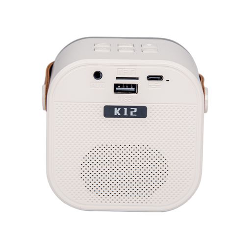 Enceinte Karaoké Mini Bluetooth – 2 Micros, Voix Changeante Et Led thumbnail 3