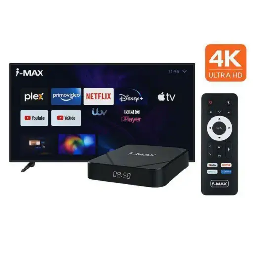 Boîtier De Streaming I-max 4k – Android Tv Box Ultra Hd thumbnail 3