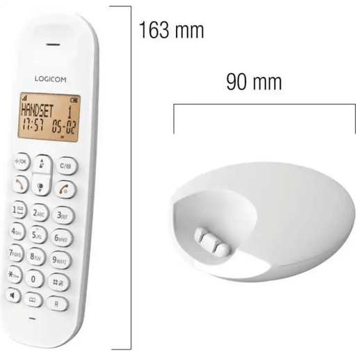 Téléphone Fixe Sans Fil Iloa 150 – Écran Lcd & Mains Libres thumbnail 2